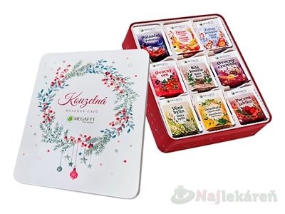 E-shop MEGAFYT ČAROVNÁ kolekcia čajov, plechová krabica, 72 ks