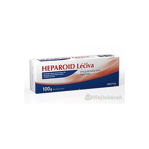 Heparoid masť proti zápalu a opuchu 100 g