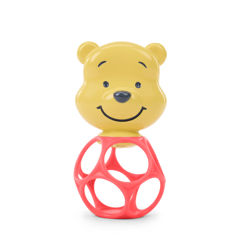 BRIGHT STARTS Hryzačka s hrkálkou Winnie the Pooh™ Hunny & Shake™ 0m+