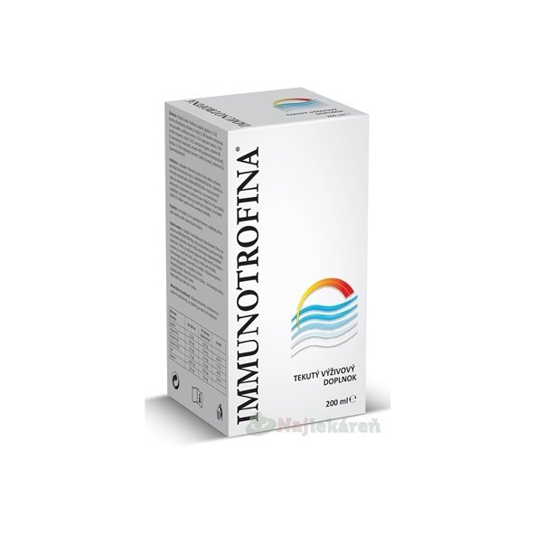 IMMUNOTROFINA tekutý prípravok na imunitu 200 ml