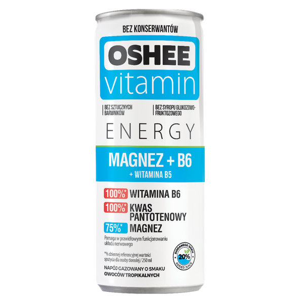 Vitamínový energy drink s horčíkom - OSHEE
