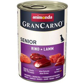 Animonda GRANCARNO® dog senior hovädzie a jahňa 6 x 400g konzerva