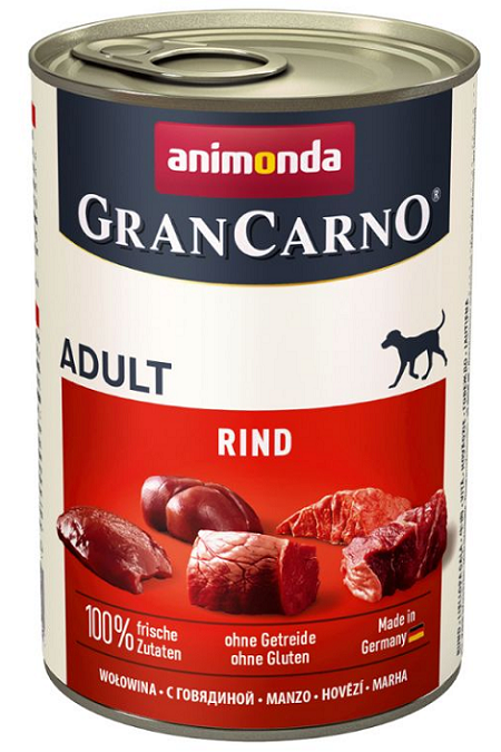 E-shop Animonda GRANCARNO® dog adult hovädzie 6 x 400g konzerva