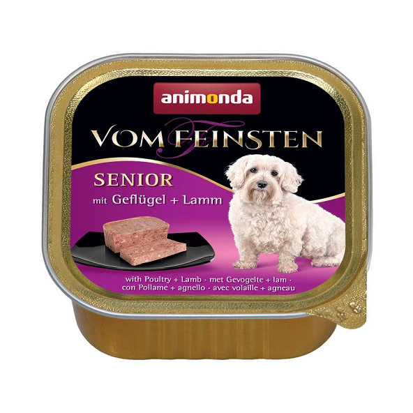 Animonda Vom Feinsten dog SENIOR hydina a jahňa 11 x 150g