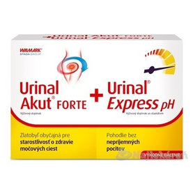 Urinal Akut FORTE + Urinal Express pH PROMO 2022