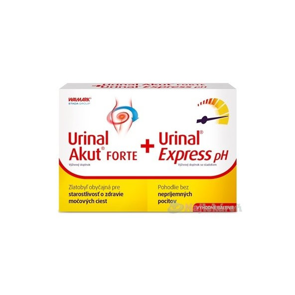 Urinal Akut FORTE + Urinal Express pH PROMO 2022