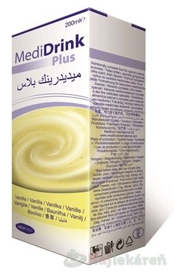 E-shop MediDrink Plus vanilková príchuť 30x200 ml
