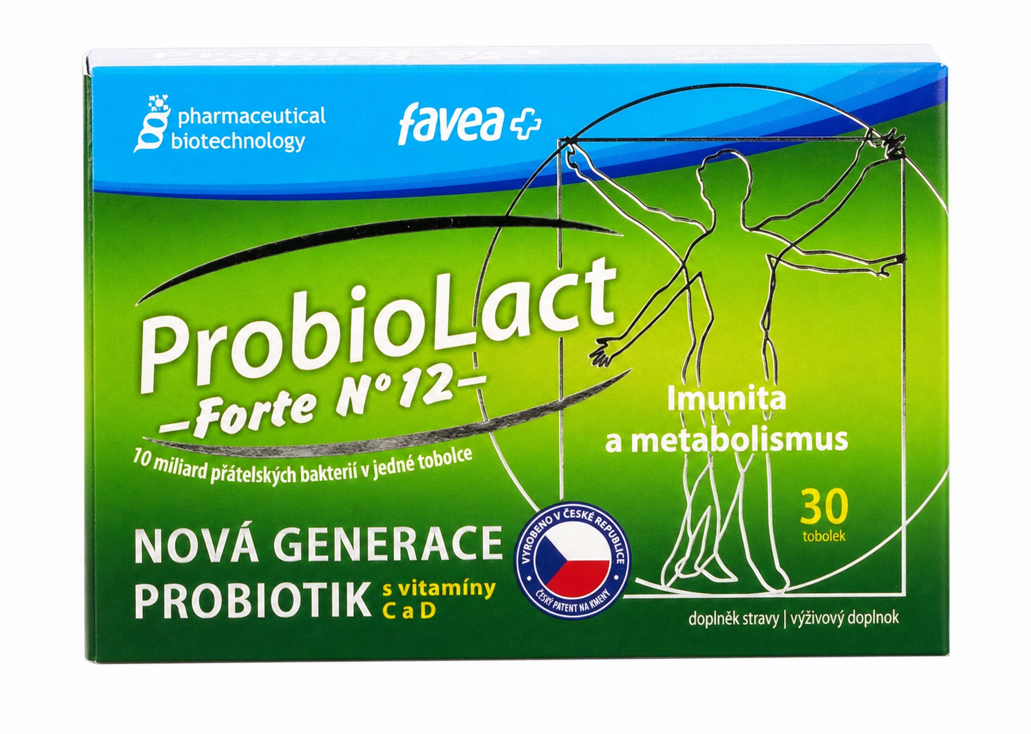 favea ProbioLact Forte N°12 30 kapsúl