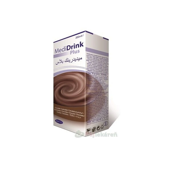 MediDrink Plus s čokoládovou príchuťou 30x200 ml