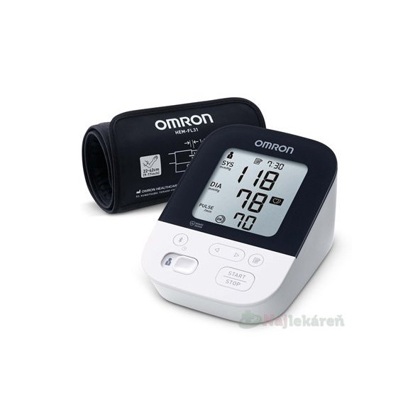 OMRON M4 Intelli IT Digitálny TLAKOMER automatický na rameno 1 ks