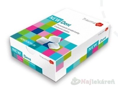 E-shop Traumacel NEW Dent hemostyptikum - textilná kocka 1x50 ks