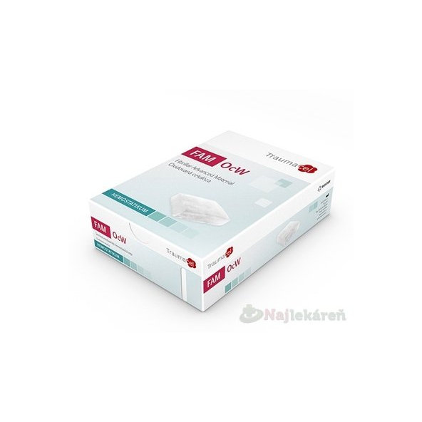 Traumacel FAM OcW Krytie na rany hemostatikum - mikrovata 2g, 1x2 ks