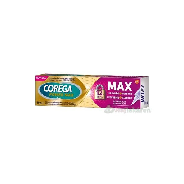 COREGA POWER MAX UPEVNENIE + KOMFORT