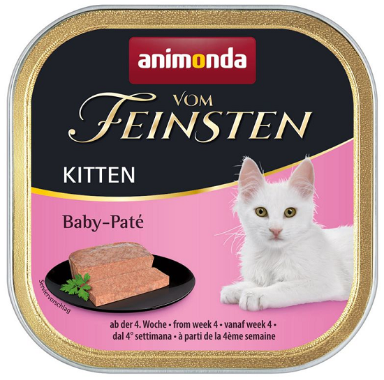 E-shop Animonda Vom Feinsten cat Kitten Baby Paté 16x100g