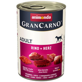 Animonda GRANCARNO® dog adult hovädzie a srdiečka 6 x 400g konzerva