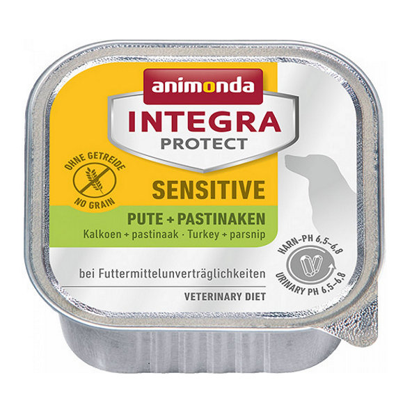 Animonda INTEGRA® Protect dog Sensitive morčacie s paštrnákom 11 x 150g