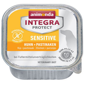 Animonda INTEGRA® Protect dog Sensitive - Kuracie + paštrnák 11 x 150g