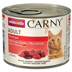 Animonda CARNY® cat Adult hovädzie konzervy pre mačky 6x200g