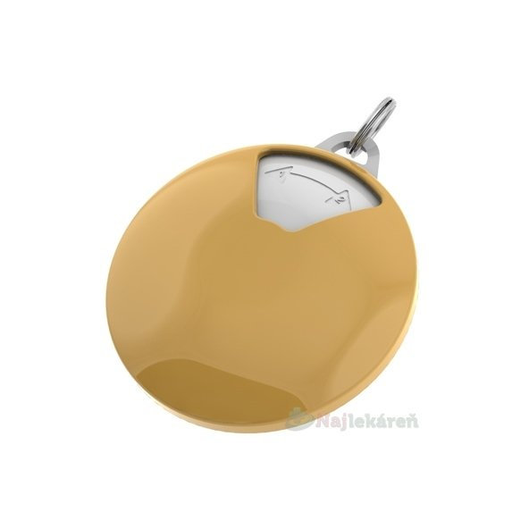 Dávkovač liekov typ 05 vreckový broskyňový / biely 1ks