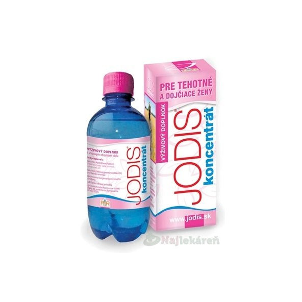 JODIS KONCENTRÁT výživový doplnok pre tehotné a dojčiace ženy 330 ml