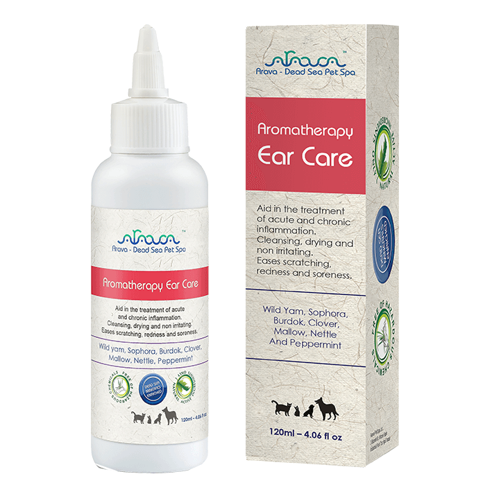 Arava Prírodný prípravok na čistenie uší pre psy a mačky 120ml