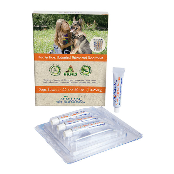 Arava Antiparazitné pipety pre psy 10-25kg 4x6ml