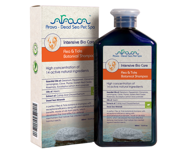 E-shop Arava Antiparazitný šampón pre šteniatka 400ml