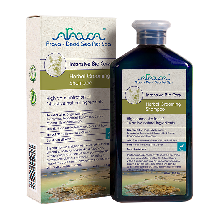 Arava Bylinný ošetrujúci šampón pre psy 400ml