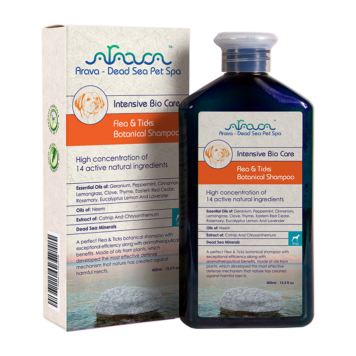 E-shop Arava Antiparazitný šampón pre psy 400ml