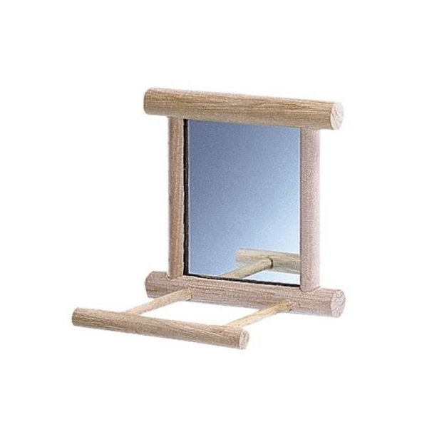 Drevená hračka so zrkadielkom 10cm