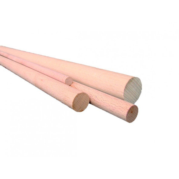 Drevené bidlo 1 m, Ø14 mm