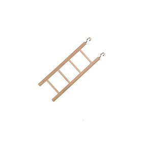 Drevenný rebrík 4 stupienky: 18x7cm