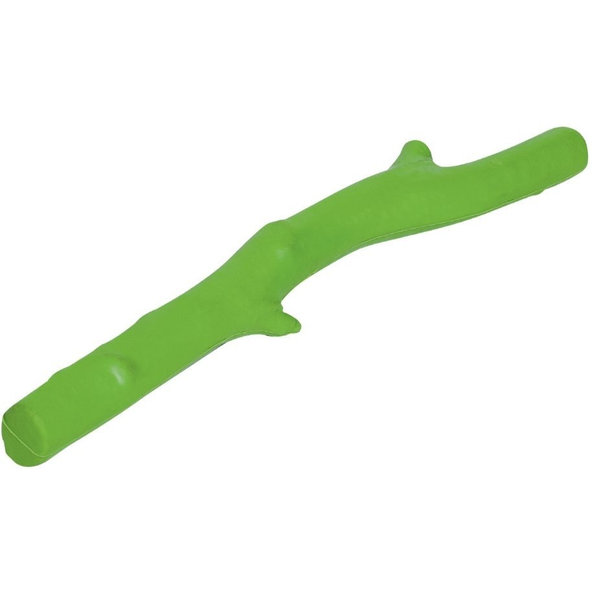 Gumená palica na aportovanie pre psy 32cm zelená