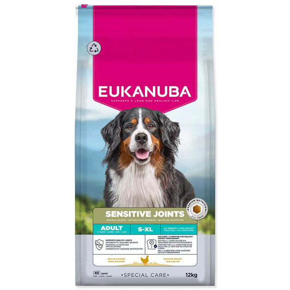 EUKANUBA Special Care Sensitive Joints krmivo pre psy 12 kg