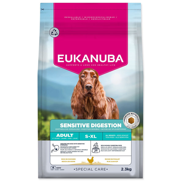 EUKANUBA Special Care Sensitive Digestion krmivo pre psy 2,3 kg