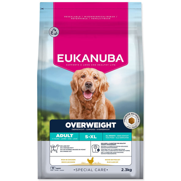 EUKANUBA Special Care Overweight krmivo pre psy 2,3 kg