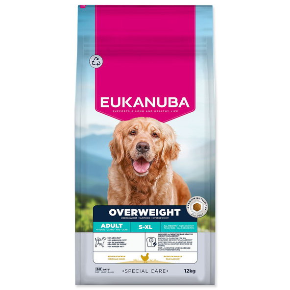 EUKANUBA Special Care Overweight krmivo pre psy 12 kg