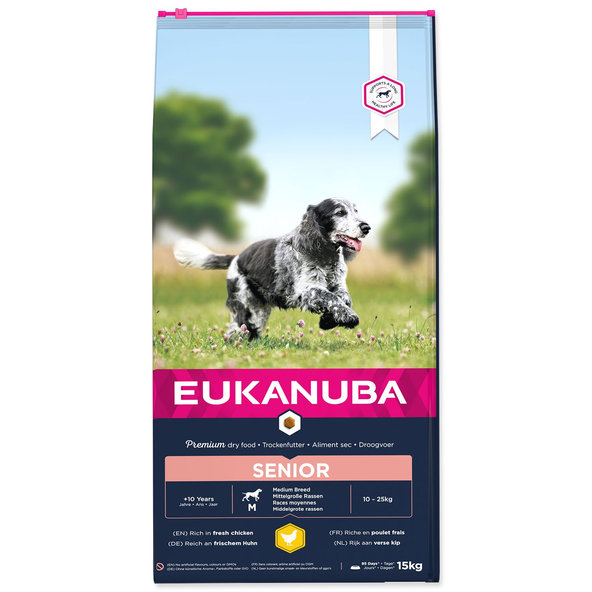 Krmivo EUKANUBA Senior Medium 15kg