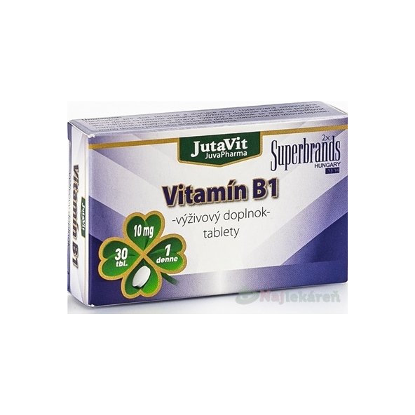 JutaVit Vitamín B1, 1 x 30 ks