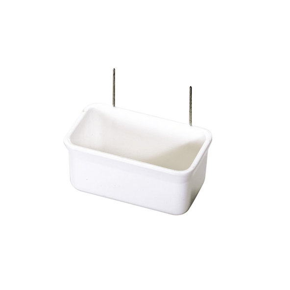 Krmítko biele 9x5x4,4cm