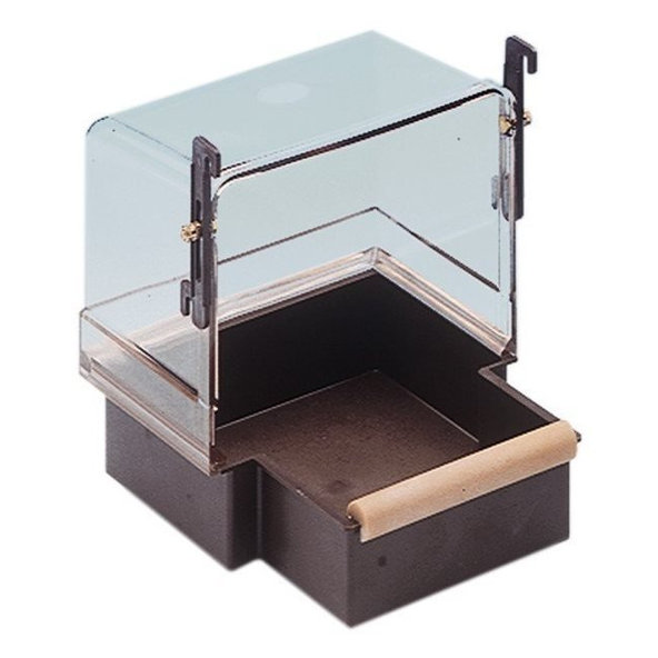 Kúpelnička s bidlom hnedá