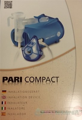 E-shop PARI COMPACT prístroj inhalačný s tryskovým rozprašovaním lieku, 1ks