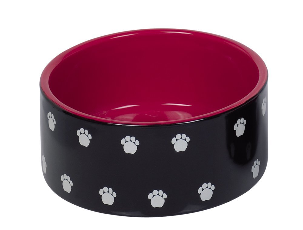 E-shop Pata čierna keramická miska pre psy a mačky 1100ml