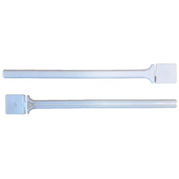 Plastové bidlo biele 23cm