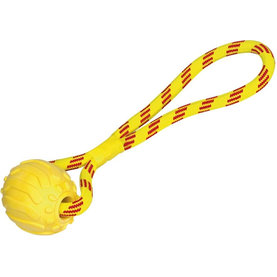 TPR penová lopta s lanom 37cm