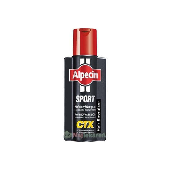 ALPECIN SPORT Kofeínový šampón CTX 250 ml