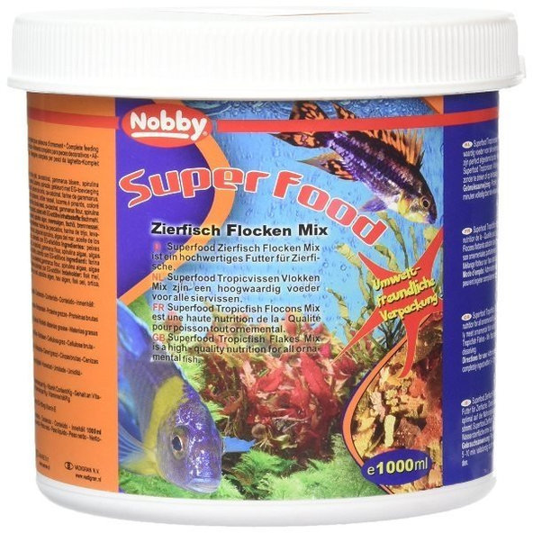 Vločky pre okrasné ryby mix 1000ml