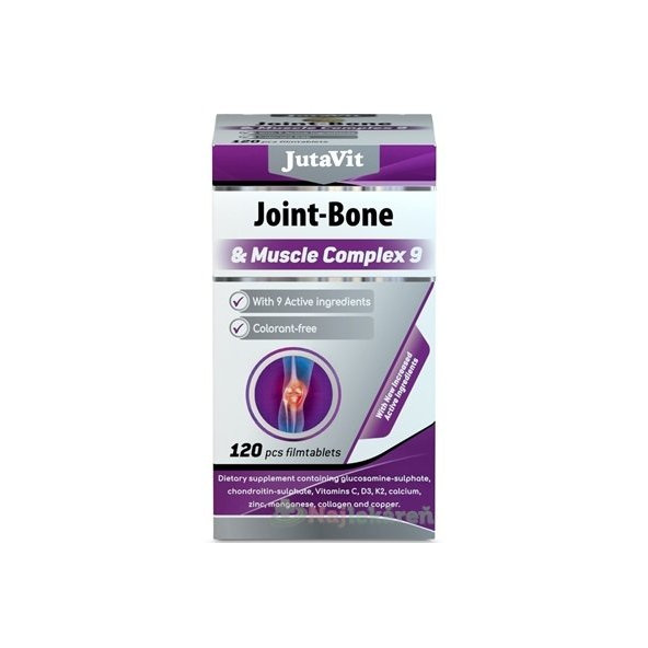 JutaVit Chrupavky, kosti a svaly 9 komplex, 120 tbl
