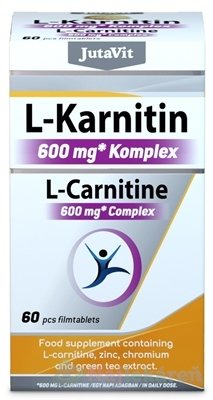 E-shop JutaVit L-Karnitin 600 mg Komplex, 60 tbl