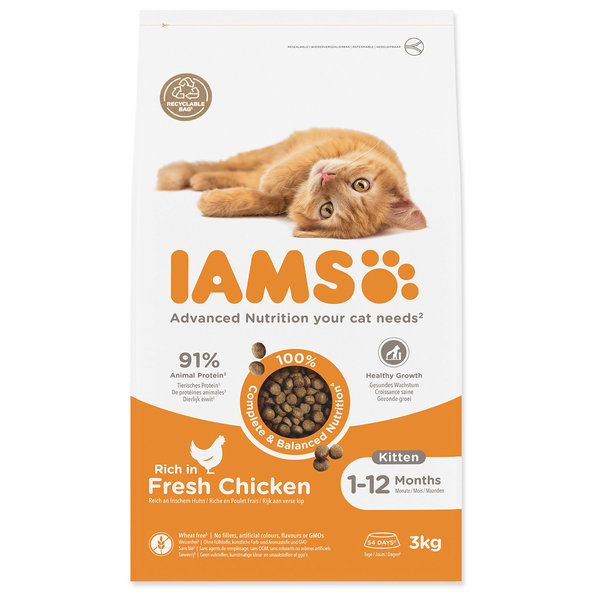 CZZ*IAMS CAT KIT CKN granule pre mačky 3kg